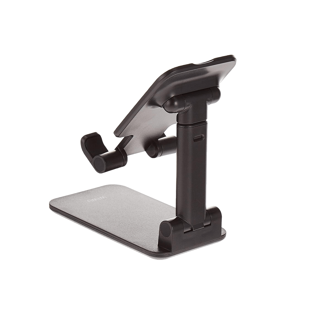 Wiwu ZM103 Adjustable Desktop Stand For Phone & Tablet - Black in Qatar Wiwu ZM103 Adjustable Desktop Stand For Phone & Tablet - Black in Qatar